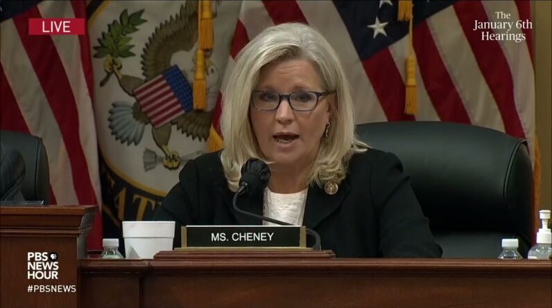 WATCH: Rep. Cheney says Trump ‘cannot escape responsibility’ for events leading up to Jan. 6
