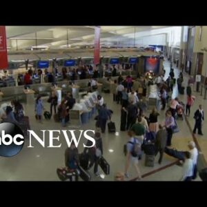Thousands of flights delayed for July 4th travel weekend | GMA