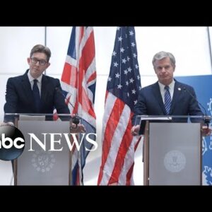 US, UK security chiefs issue warning on China