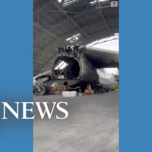 Work underway in Ukraine to replace largest cargo plane in world