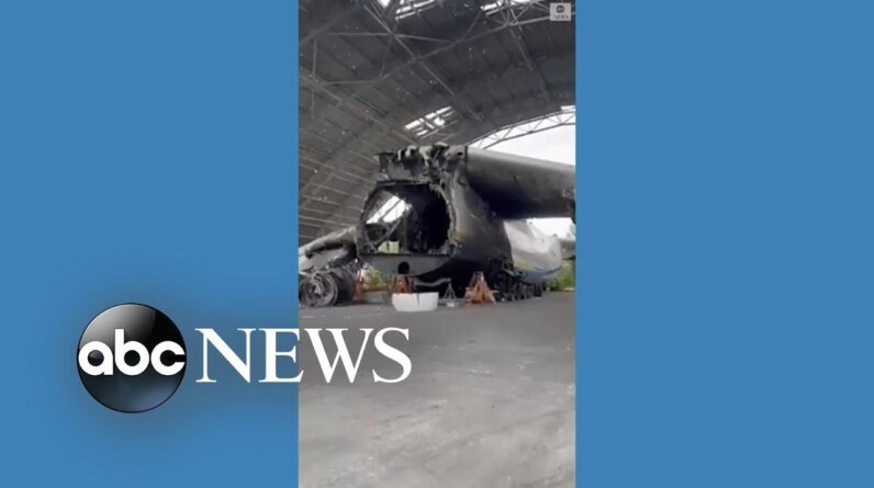 Work underway in Ukraine to replace largest cargo plane in world