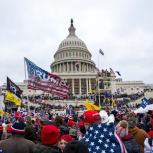 Insurrections loyal to President Donald Trump rally at the U.S. Capitol in Washington on Jan. 6, 2021.