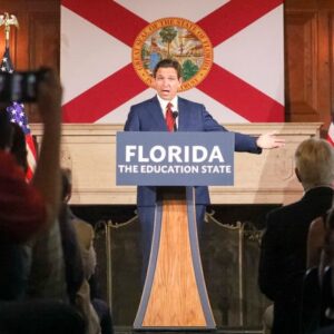 Florida Governor and likely 2024 presidential candidate Ron DeSantis