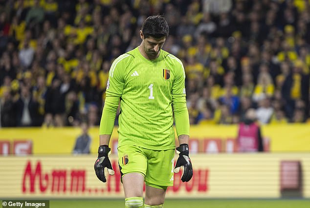 Thibaut Courtois failed to report for Belgium duty after being reviewed for the captaincy