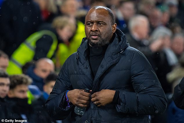 Patrick Vieira has been put forward as a candidate to become Leeds boss and will hold talks this week