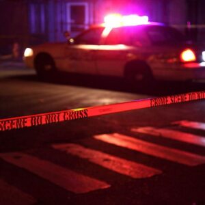 Police Car Lights Crime Tape Getty TX 052023