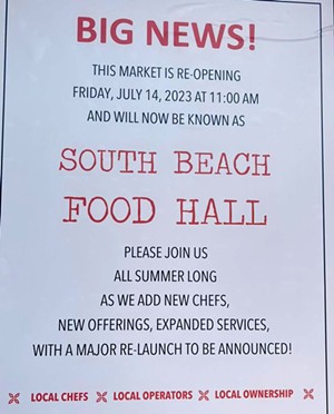south beach food hall flyer